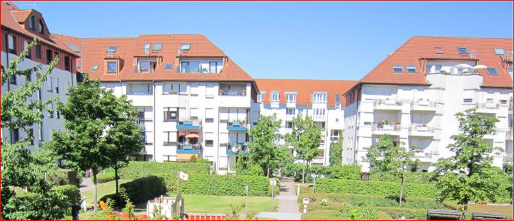 Gartenbereich Leipzig / Heiterblick Erdgeschosswohnung +++Hochwertig saniertes Apartment, Granit, Loggia sep. Kche mit EBK u. Geschirrsp. / modernes Bad+++