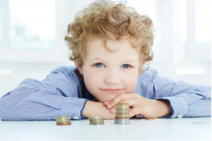 Kinder lernen den Umgang mit Geld