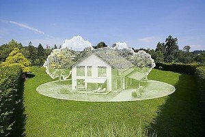 Immobilie auf Grundst�ck