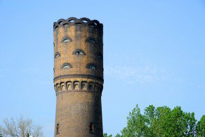  Historischer Wasserturm von 1904 Großzschocher in Leipzig