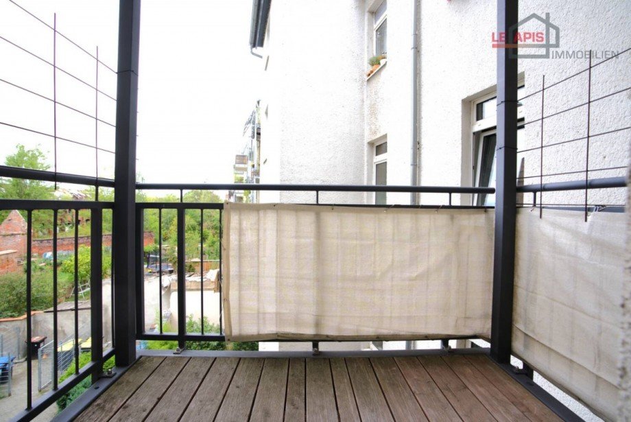 Balkon Bild 2 Etagenwohnung Leipzig