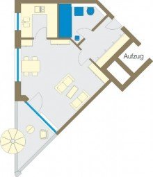 Grundriss +++WOHNEN IN ALTLINDENAU 1-RWG MIT BALKON IN RUHIGER LAGE+++