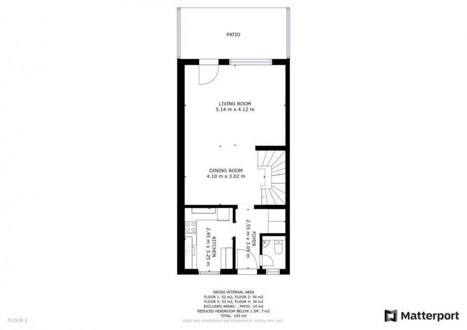 Grundriss Erdgeschoss Reihenmittelhaus Taucha