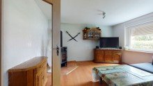Wohnzimmer +++DER BEZAHLBARE EIGENHEIM-TRAUM IM SCH�NEN M�GELN OT ABLA� - 2 B�DER + SOLARTHERMIE U. HOLZOFEN++++