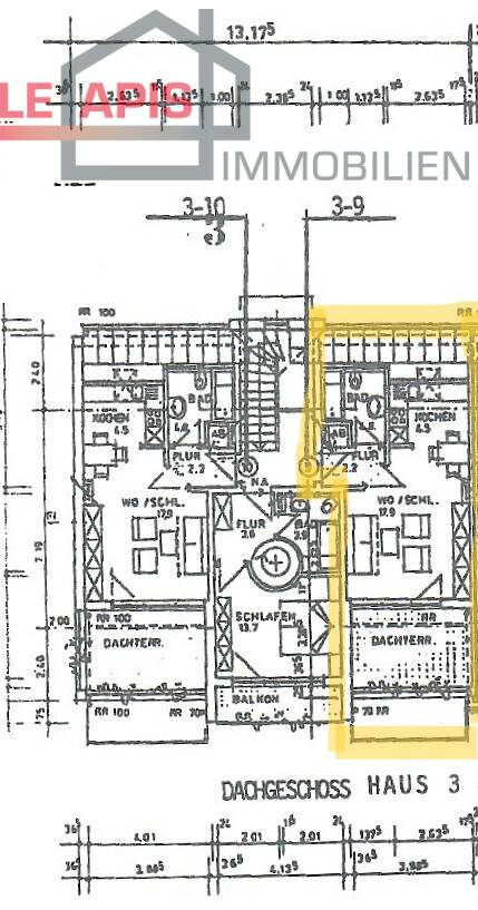 Grundriss WE9 Etagenwohnung Leipzig