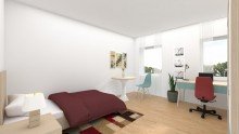 Kinderzimmer Homestaging EXTRAVAGANTE DG-4-RWG M. PARKETT, GSTE-WC, GR. BALKON U. DACHTERRASSE IM BELIEBTEN LEIPZIGER WESTEN
