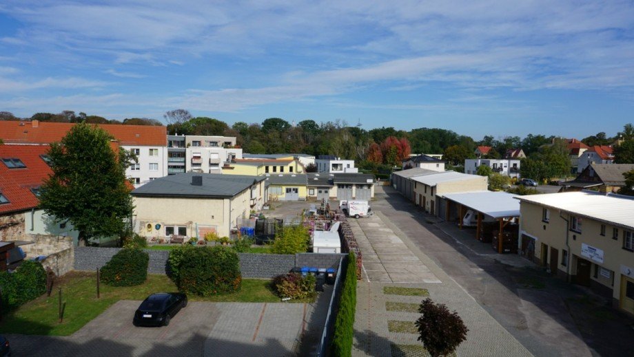 Ausblick Etagenwohnung Torgau