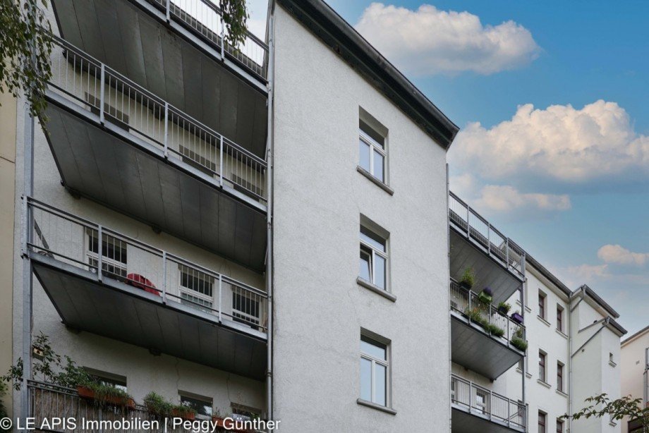 Aussenansicht Dachgeschosswohnung Leipzig / Leipzig Zentrum