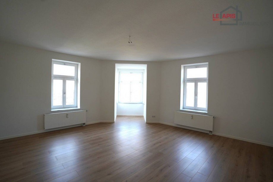 Wohnzimmer Etagenwohnung Leipzig