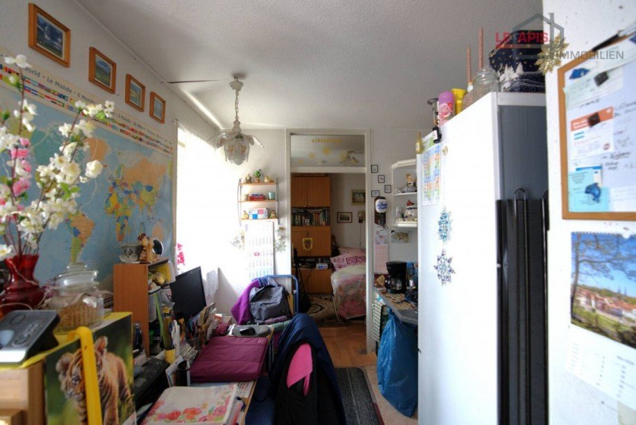 offene K�che u. Zugang zum Schlafzimmer Etagenwohnung Wurzen