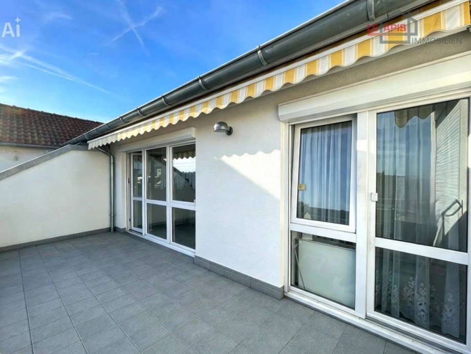 Dachterrasse Etagenwohnung Leipzig