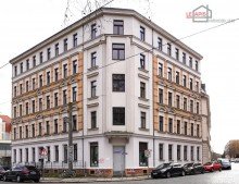 Hausansicht IDEAL F. STUDENTEN - GERUMIGE, RENOVIERTE U. WG-GEEIGNETE 3-RWG IM BELIEBTEN GRAPHISCHEN VIERTEL