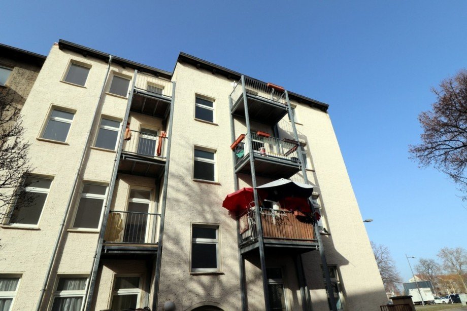 Rckansicht Mittelstr.9 Mehrfamilienhaus Zeitz