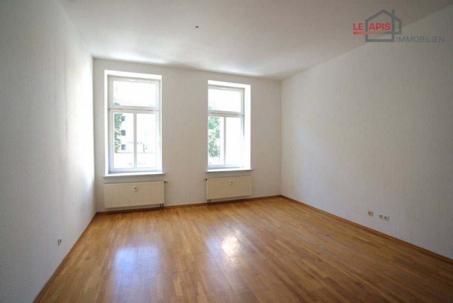 Wohnzimmer Etagenwohnung Leipzig