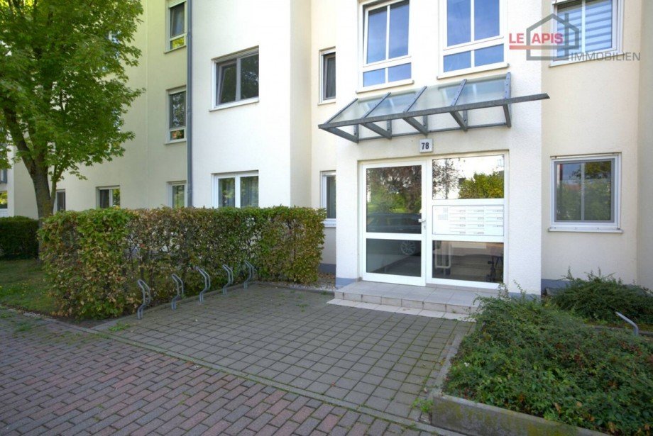 Hauseingangsbereich Etagenwohnung Leipzig