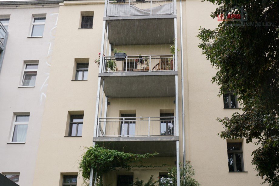 Hausansicht Etagenwohnung Leipzig