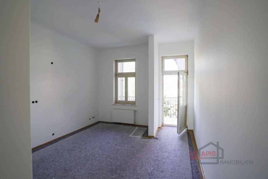 K�che mit Balkonzugang Etagenwohnung Leipzig