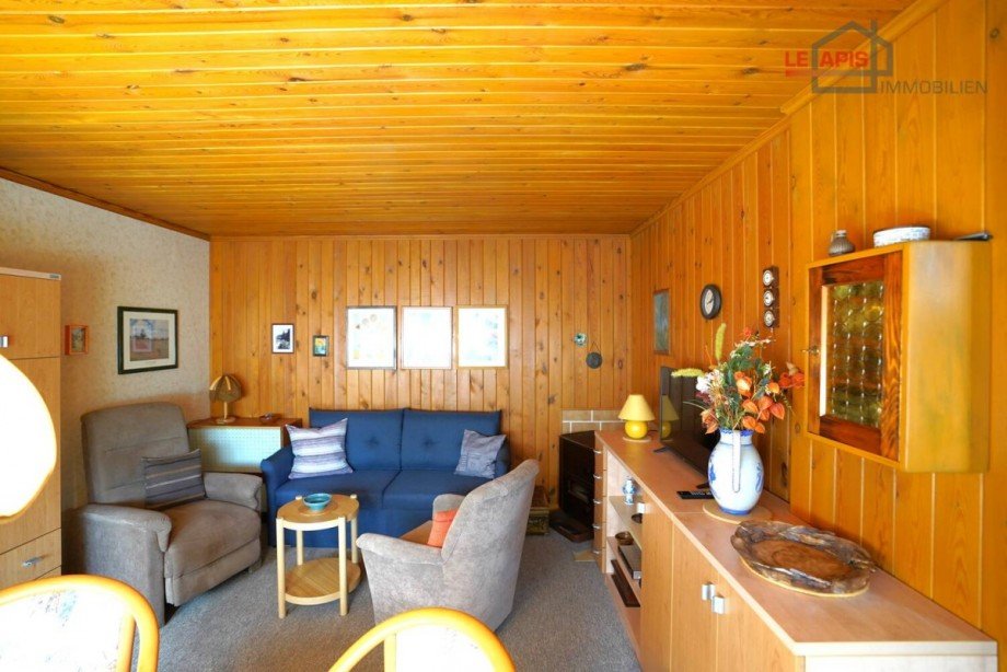 Wohnzimmer-Schlafzimmer Bungalow Borsdorf / Panitzsch