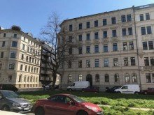 Hausansicht +++Groe helle 2-Raum Familienwohnung mit Parkett und Balkon im Zentrum-Sd+++