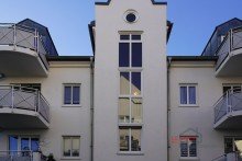 Gebude-Hofansicht +++SE 2-RWG MIT BALKON UND ABSTELLRAUM IM BEGEHRTEN STADTTEIL LEIPZIG-SCHLEUIG+++