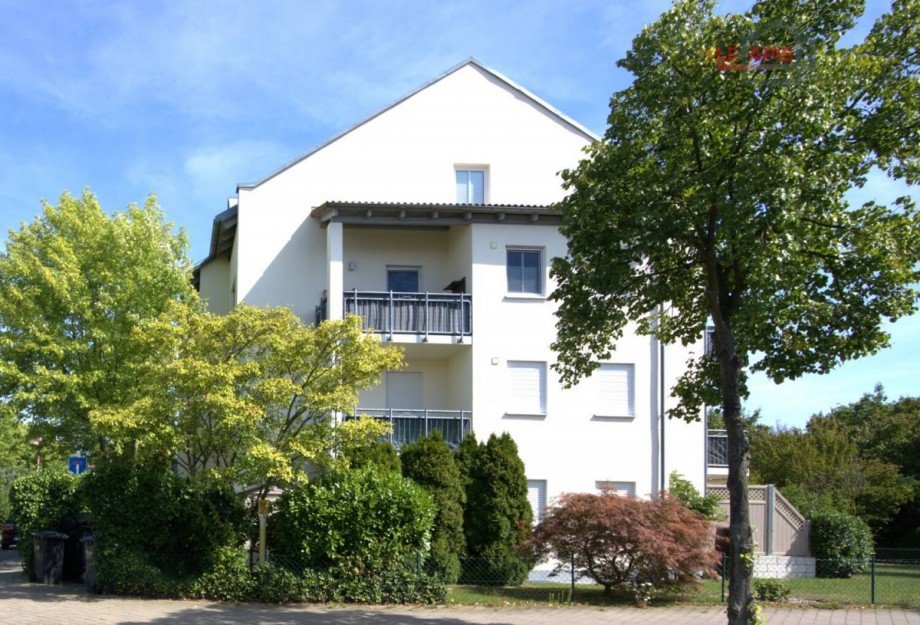 Hausansicht Seite Etagenwohnung Leipzig
