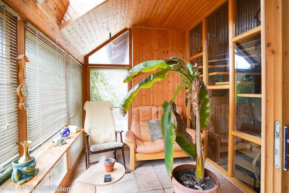 Wintergarten v. Wohnzimmer Einfamilienhaus Gro�weitzschen