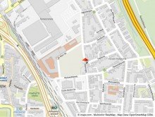 Lageplan +++4-Raum-ETW mit Altbauflair! Balkon + Pellets-Ofen! Top Lage! Nhe Schloss Benrath!+++