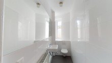 G�ste-WC +++Gro�e helle 2-Raum Familienwohnung mit Parkett und Balkon im Zentrum-S�d+++