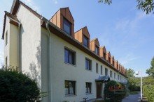 Aussenansicht +++PFIFFIGE 4-RWG  MAISONETTE MIT GARTEN IN ATTRAKTIVER LAGE VON LEIPZIG-PROBSTHEIDA+++
