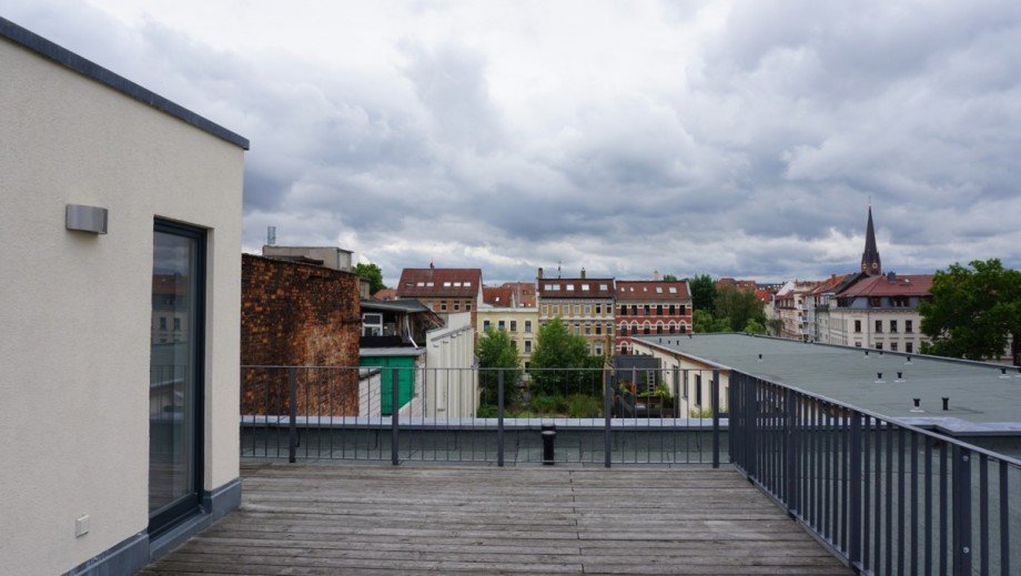 Dachterrasse Dachgeschosswohnung Leipzig / Lindenau