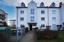 Hausansicht TOLLE, FRISCH RENOVIERTE 2-RWG M. EBK, AR U. BALKON IN BELIEBTER, GRNER LAGE V. LEIPZIG-LINDENTHAL