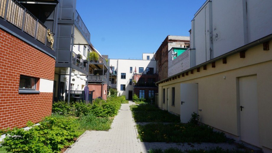 Aussenbereich Dachgeschosswohnung Leipzig / Lindenau