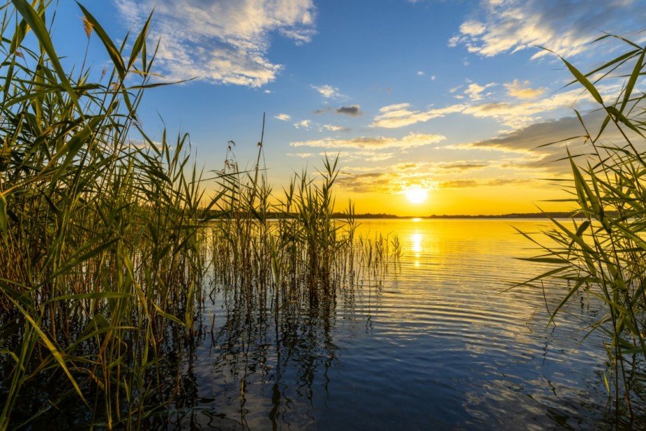 AdobeStock / Romantic sunset at the Markkleeberger Lake v. DZiegler Etagenwohnung Markkleeberg