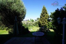 Blick von der Terrasse am Wohnzimmer +++EINE PERLE IN IDYLLISCHER LAGE VON PANITZSCH - BUNGALOW MIT GRUNDSTCK (BAULAND)+++