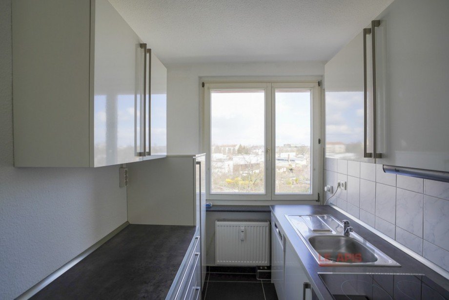 K�che mit EBK Etagenwohnung Leipzig / Eutritzsch