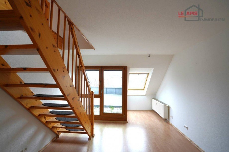 Wohn- u. Essbereich Dachgeschosswohnung Leipzig / Paunsdorf