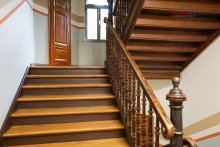 Treppenhaus +++SCH�NE 3- RWG MIT BALKON, PARKETT U.TAGESLICHTBAD IN LEIPZIG- LINDENAU+++