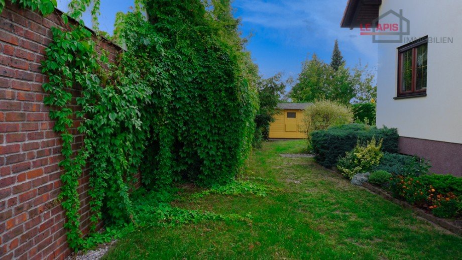 Gartenbereich Einfamilienhaus Brandis