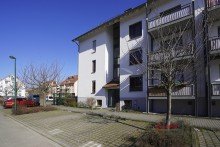 Hausansicht +++3-RWG MIT GROZGIGEM WOHN-/ESSBEREICH, BALKON UND PKW-STELLPLATZ IN PAUNSDORF+++