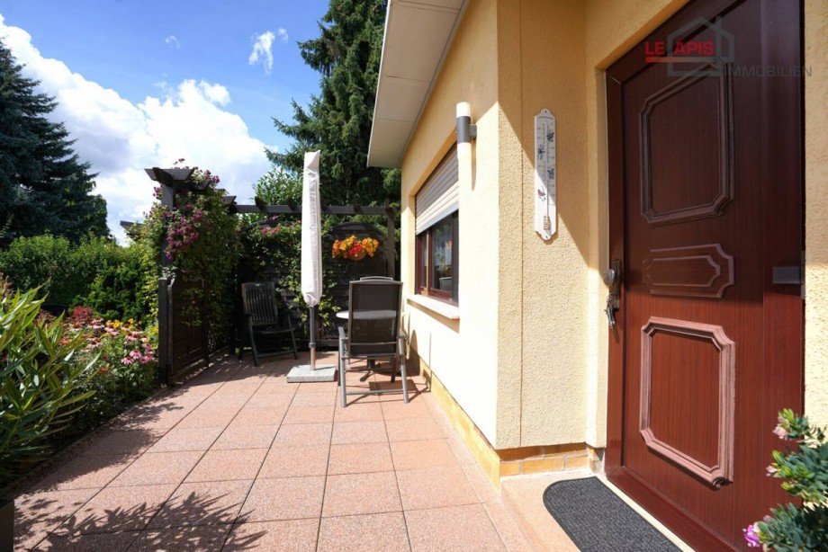 Terrasse am Bungalow Bungalow Borsdorf / Panitzsch