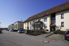 Hausansicht +++DACHGESCHOSS-MAISONETTE IM LEIPZIGER NORDOSTEN 2-RWG MIT DACHTERRASSE UND BLICK INS GR�NE+++