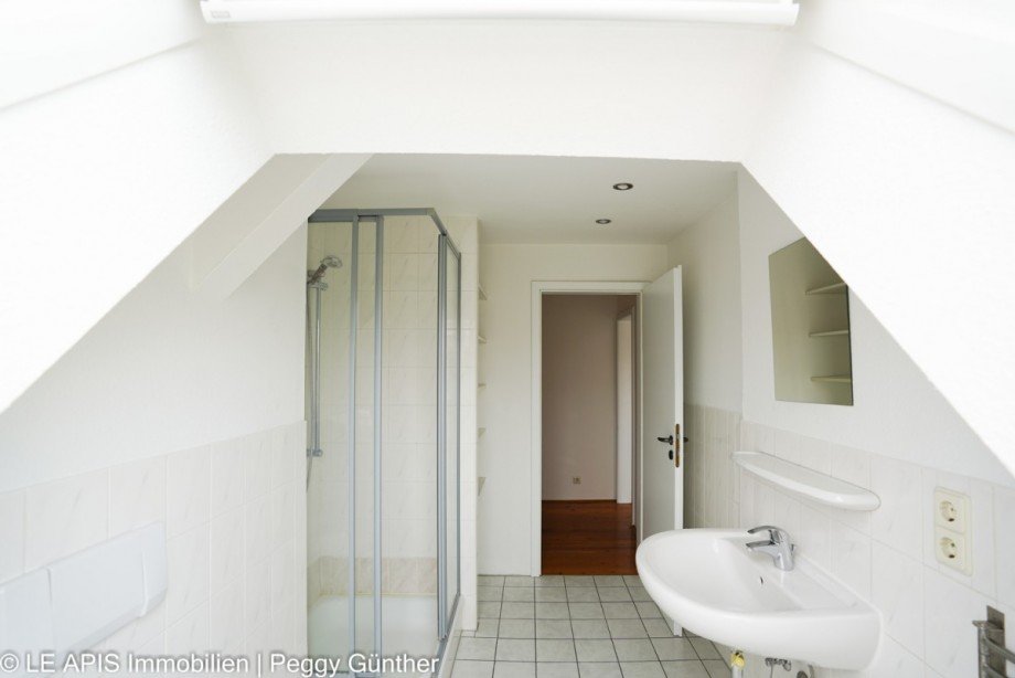 Masterbad Dachgeschosswohnung Leipzig