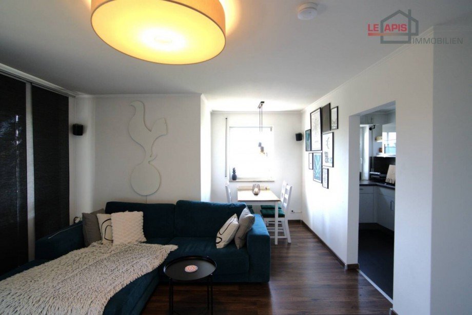 Wohnzimmer Etagenwohnung Leipzig