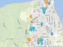 Geolyzer Kartenausschnitt +++ATTRAKTIVE, HELLE 2-RWG MIT TAGESLICHTBAD INKL. DUSCHE U. PKW-STELLPL. IM BELIEBTEN ZWENKAU+++