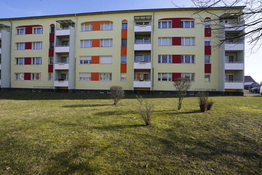 Geb�udeansicht Etagenwohnung Zwenkau