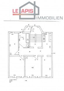Grundriss +++FRISCH RENOVIERTE 3-RWG WARTET AUF NETTE MIETER IM BELIEBTEN PAUNSDRF+++