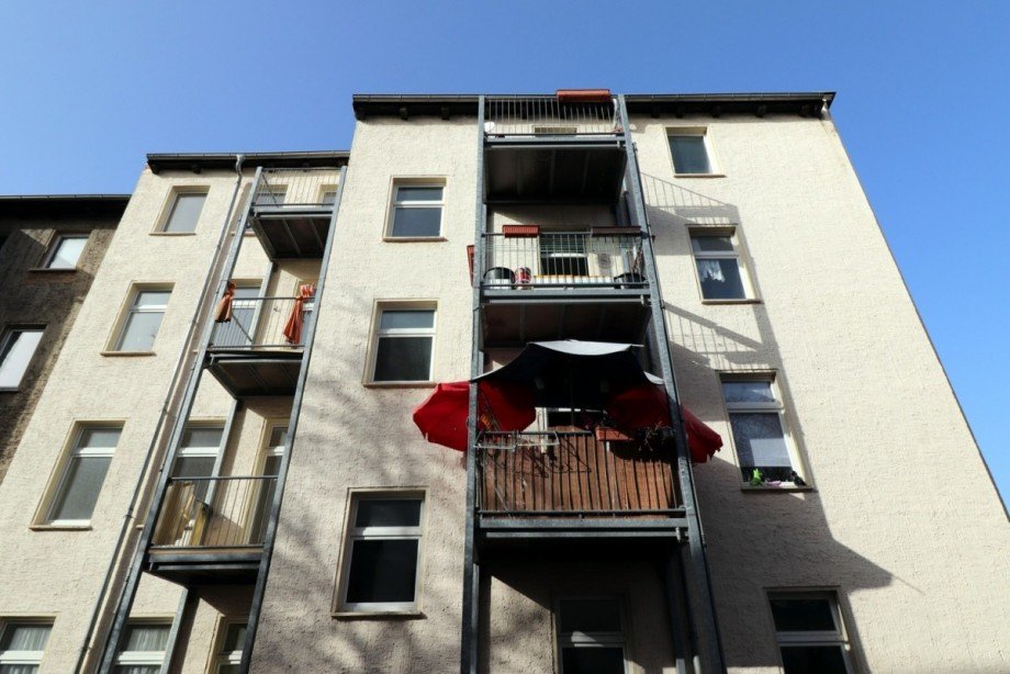 Rckansicht Mittelstr.9 Mehrfamilienhaus Zeitz