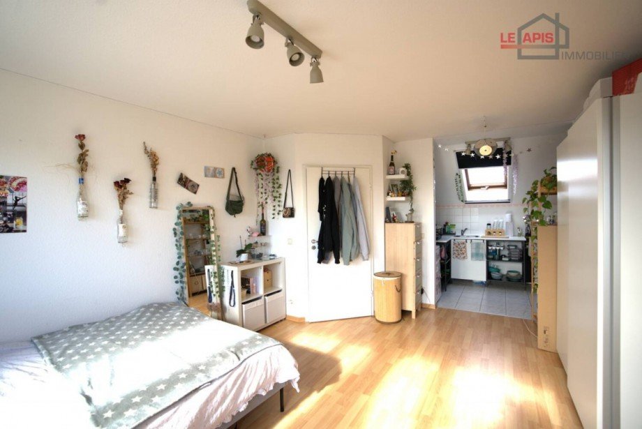 Wohn- u. Schlafzimmer Bild 3 Etagenwohnung Leipzig