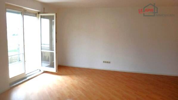Wohnzimmer - Bild vor Renovierung Erdgeschosswohnung Leipzig