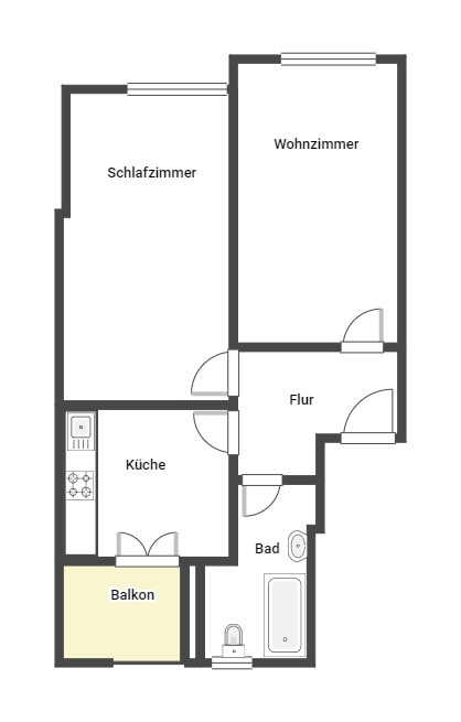 4. Etage DG Dachgeschosswohnung Leipzig / Grozschocher